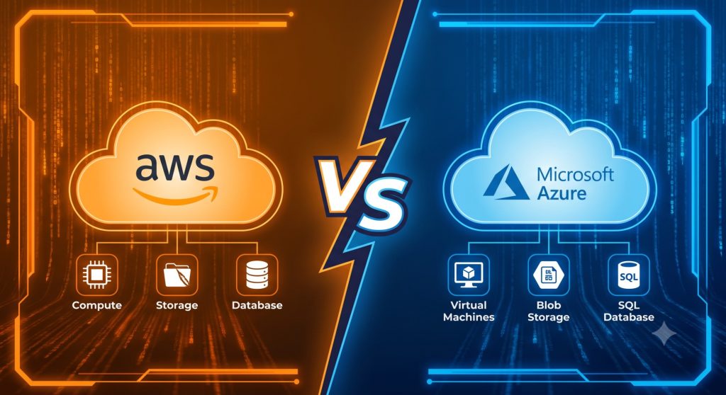 Azure vs AWS comparison 2026 — choosing the right cloud platform for business