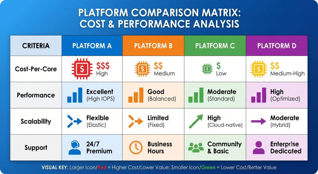 Comparison of VMware alternatives — KVM, Proxmox, OpenStack and Hyper-V features and cost