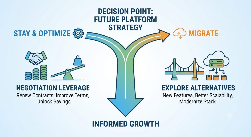 VMware migration decision — stay and optimize or move to VMware alternatives